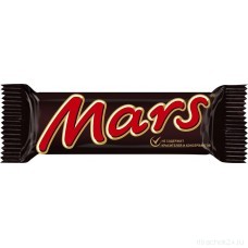 Марс 50г шоколадный батончик